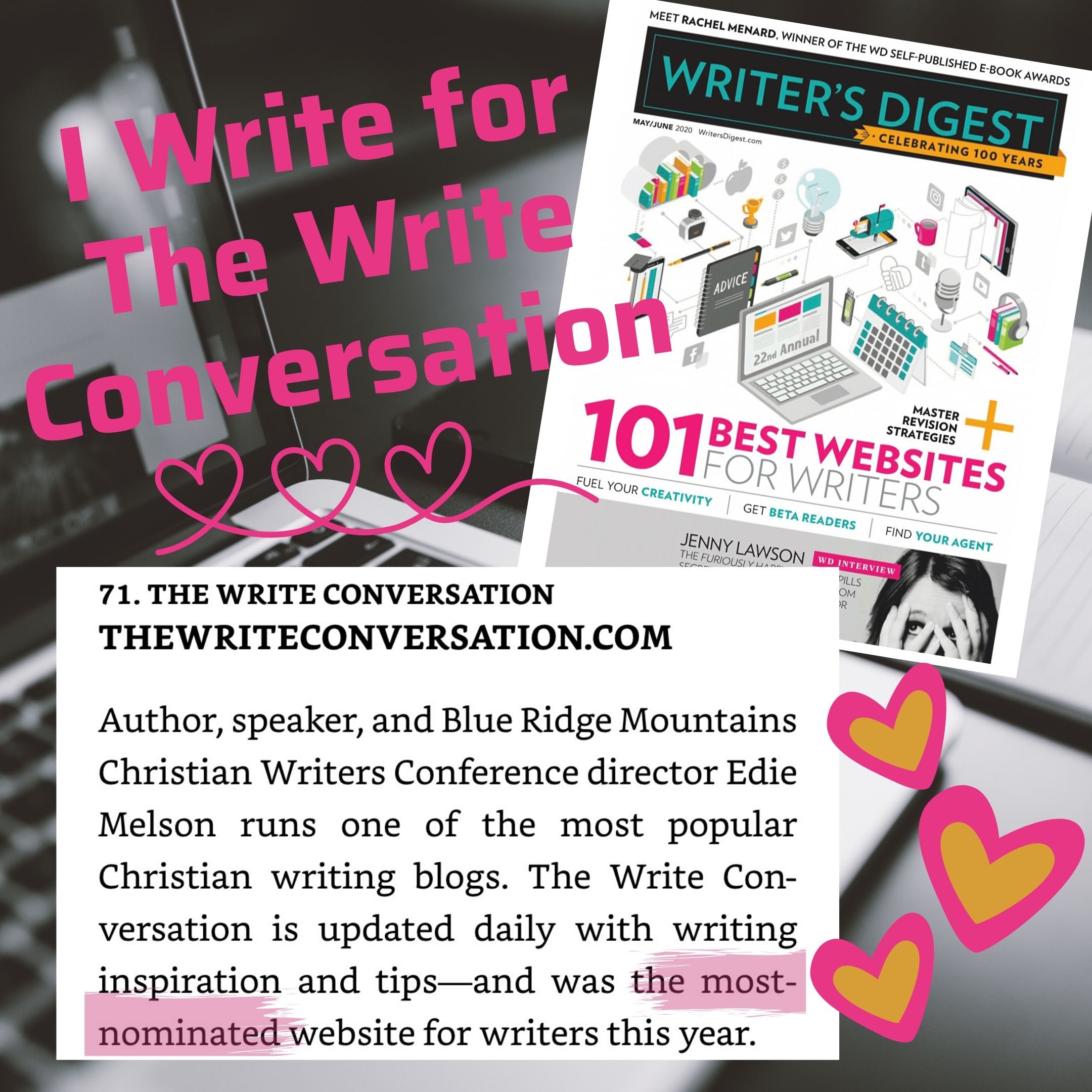 The Write Conversation Part of the 1010 Best Websites for Writers
